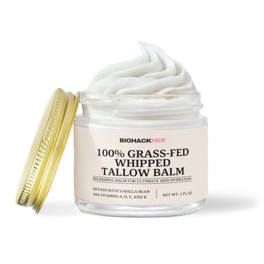 Vanilla Whipped Grass-Fed Tallow & Manuka Honey Balm